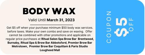 March 2023 Body Wax 